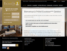 Tablet Screenshot of excelsiorgeneve.ch